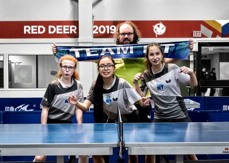 Introduire le tennis de table dans les Territoires du Nord-Ouest