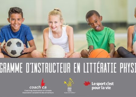 Devenez instructeur ou instructrice en littératie physique