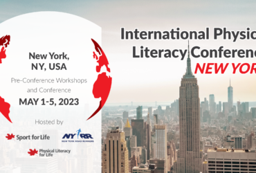 Présente à la Conférence internationale de la littératie physique de 2023 à New York